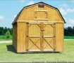 Wood Treated, Lofted Barn, Storage Shed